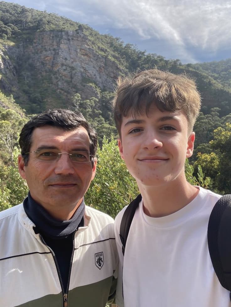 Avec une célébrité — après
